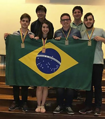 Equipe brasileira da 28ª CONESUL, Equador, 2017