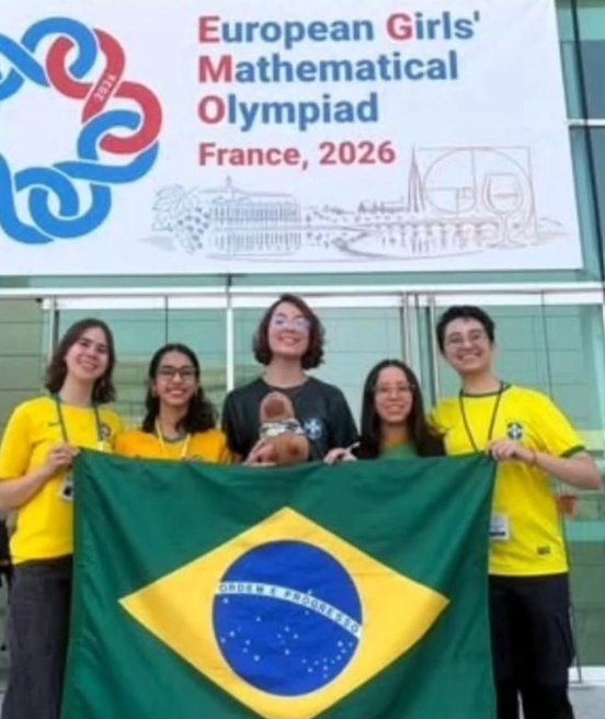 Equipe brasileira da EGMO 2026