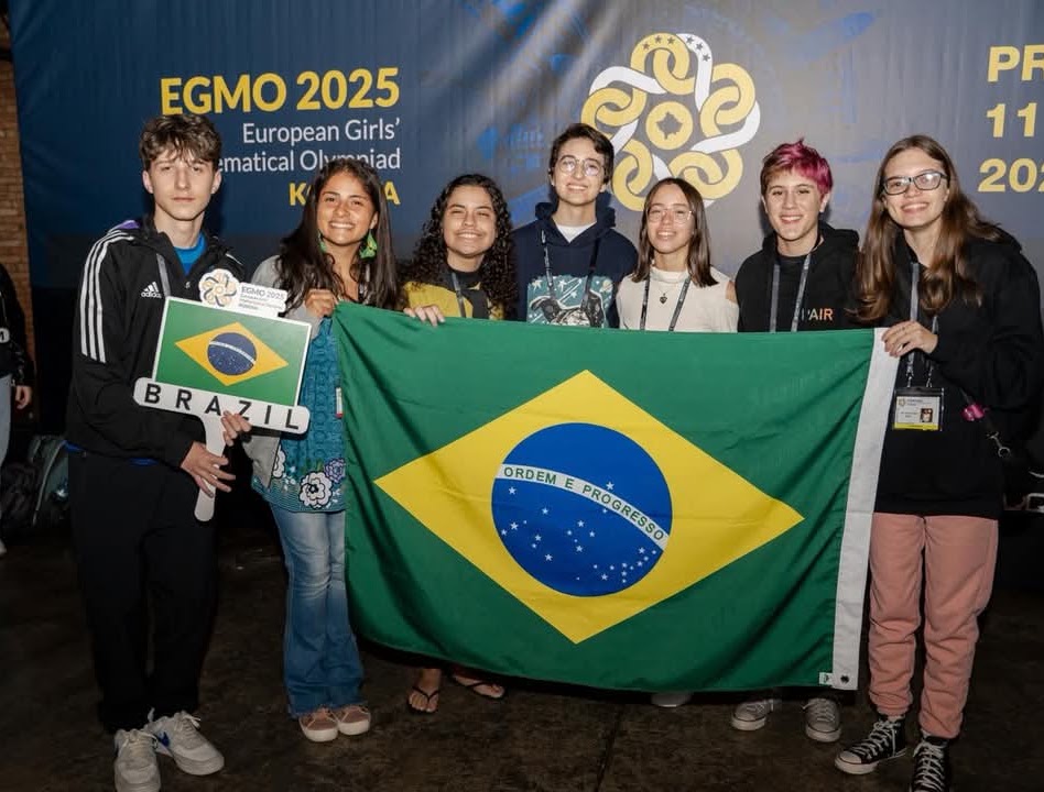 Equipe brasileira da EGMO 2025
