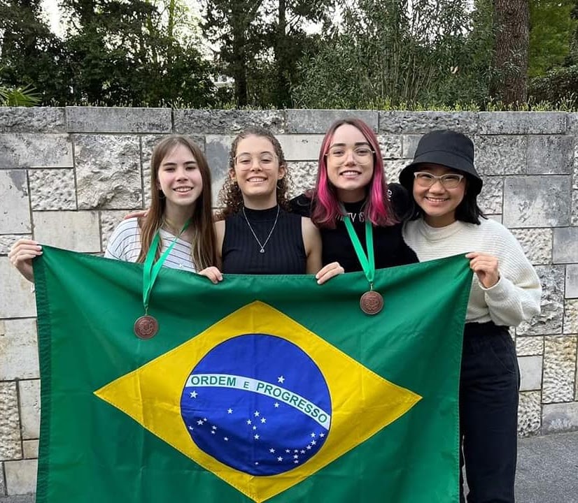 Equipe brasileira da EGMO 2023