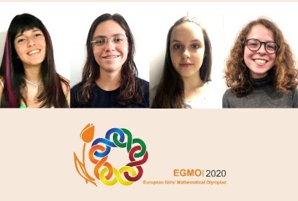 Equipe brasileira da EGMO 2020