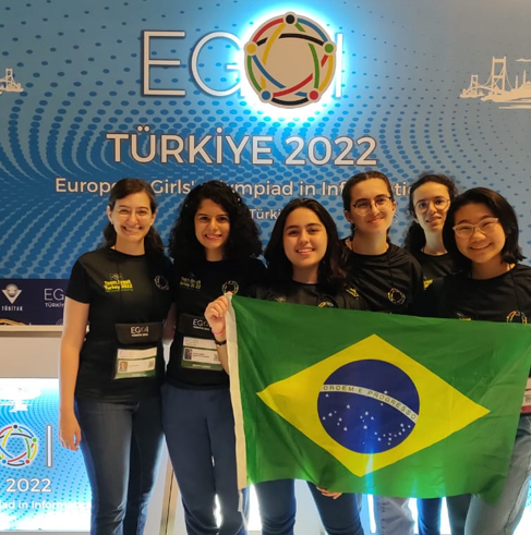 Equipe brasileira da EGOI 2022