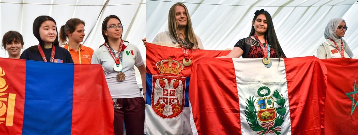 Premiação da IMO 2019 na Romênia