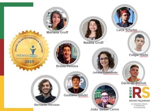 Prêmio Jovem Talento Científico Gaúcho 2019