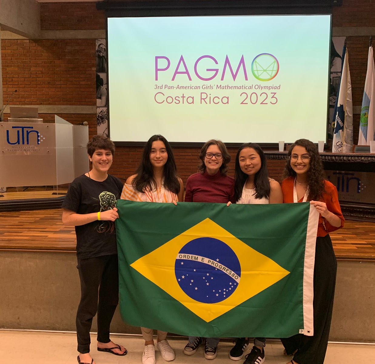 Equipe brasileira da 3ª PAGMO 2023