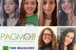 Equipe brasileira da 1ª PAGMO 2021