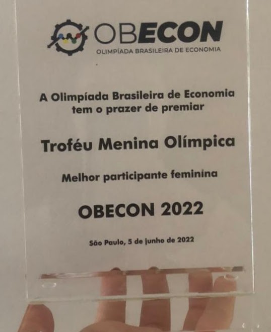 Troféu Menina Olímpica da OBECON